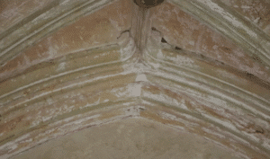 Cracking ceiling foundation